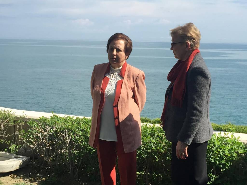 Shirin Ebadi, Nobel Peace Prize 2003, first-time guest in Abruzzo