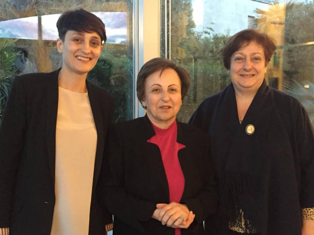 Shirin Ebadi, Nobel Peace Prize 2003, first-time guest in Abruzzo